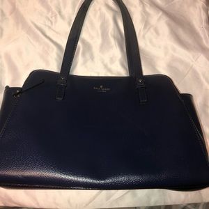 Navy blue Kate Spade hand bag